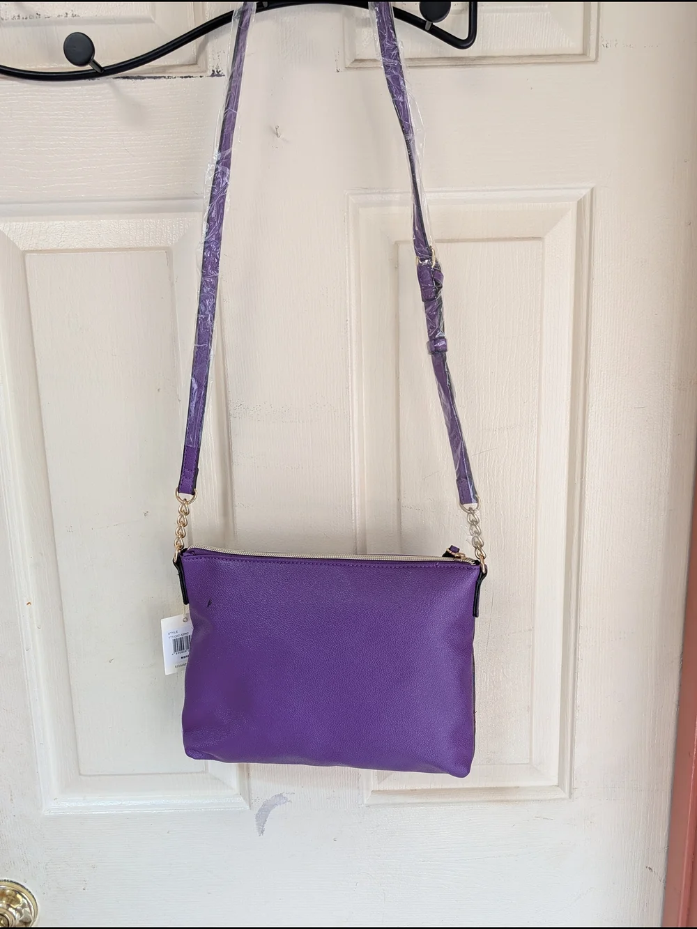 NWT Trina Turk Purple Floral Crossbody Bag -  Women
